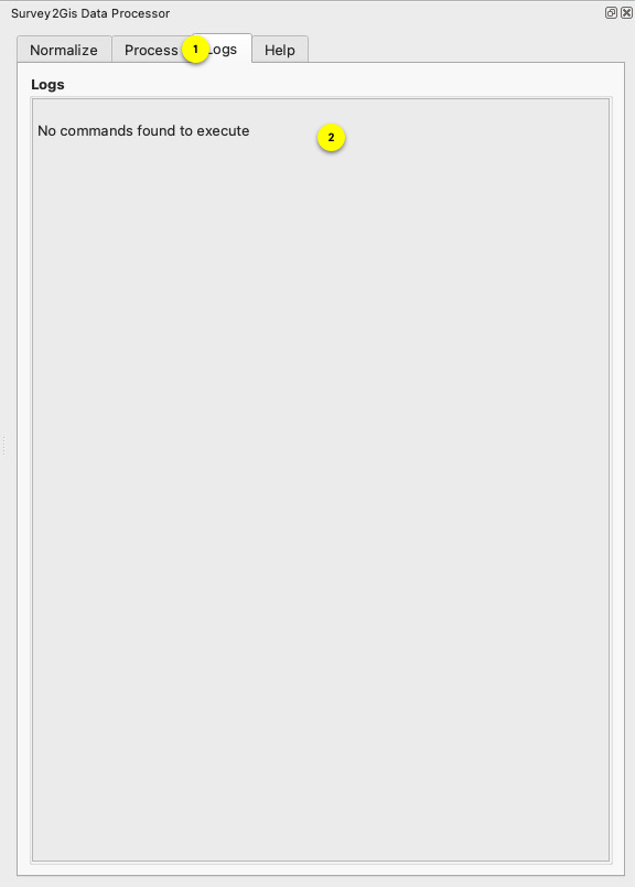 Normalize GUI
